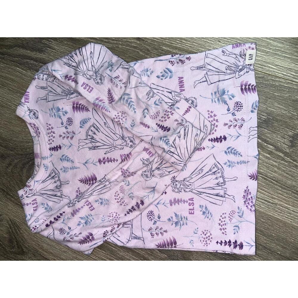 Frozen Themed Girls' Long Sleeve PJ Set
